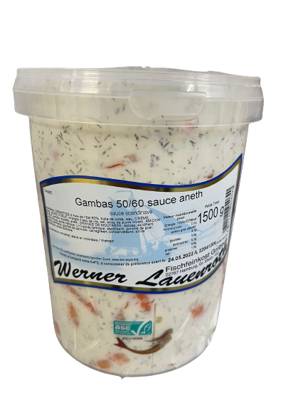 GAMBAS SCANDINAVE 1,5KG 50/60